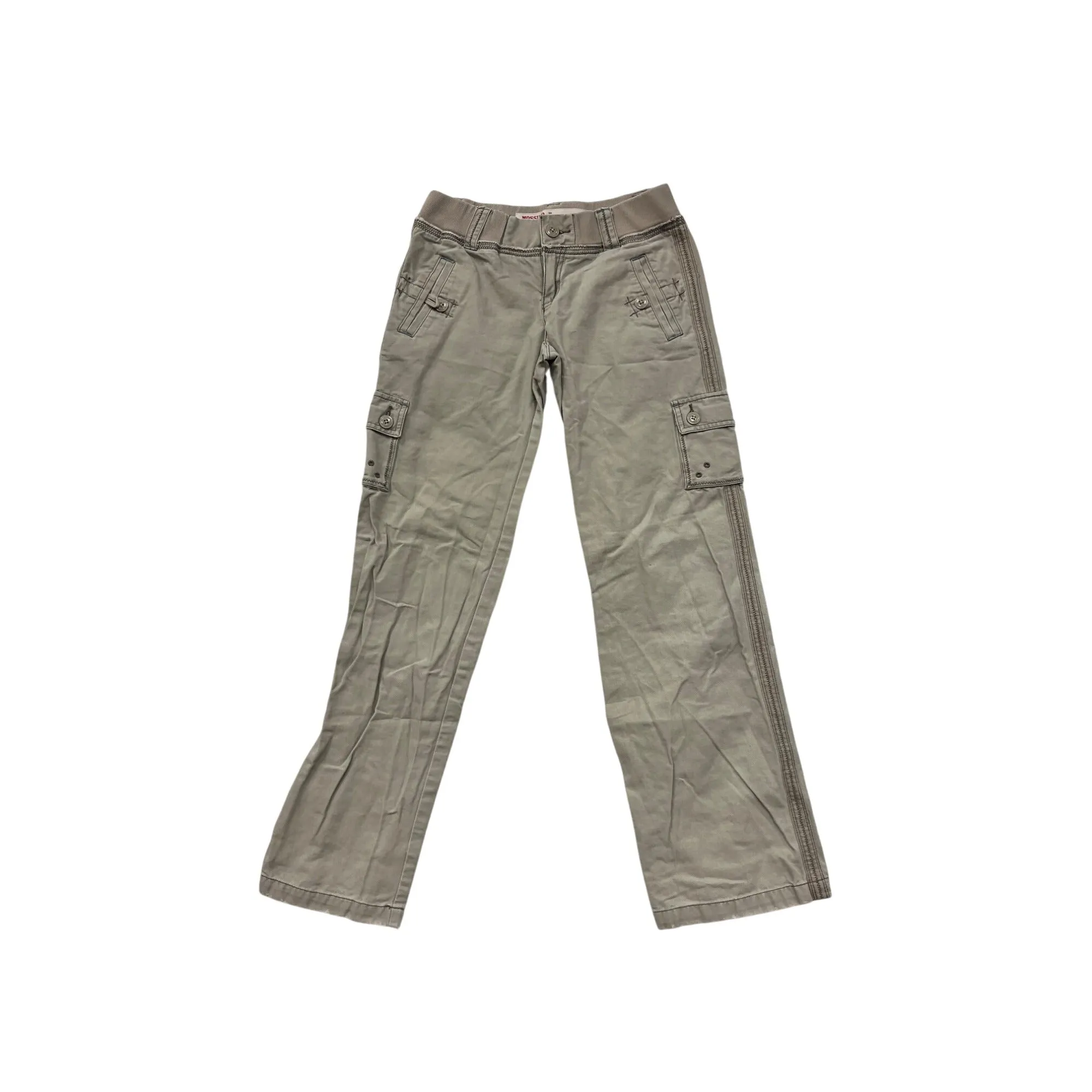 Mossimo Womens Low Rise Relaxed Cargo Pants Size 3 #8260