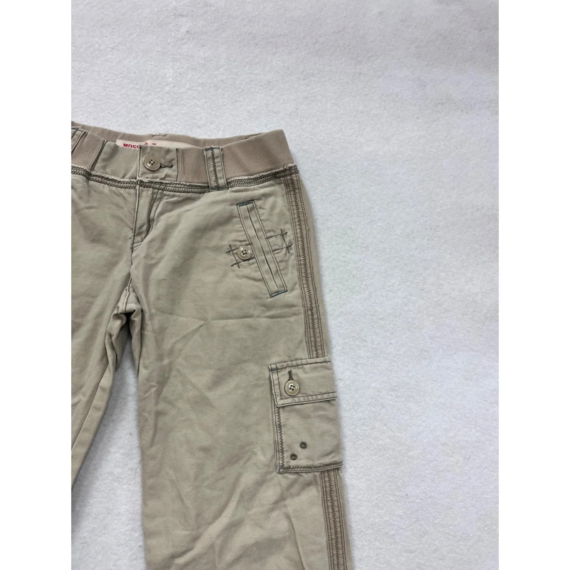 Mossimo Womens Low Rise Relaxed Cargo Pants Size 3 #8260