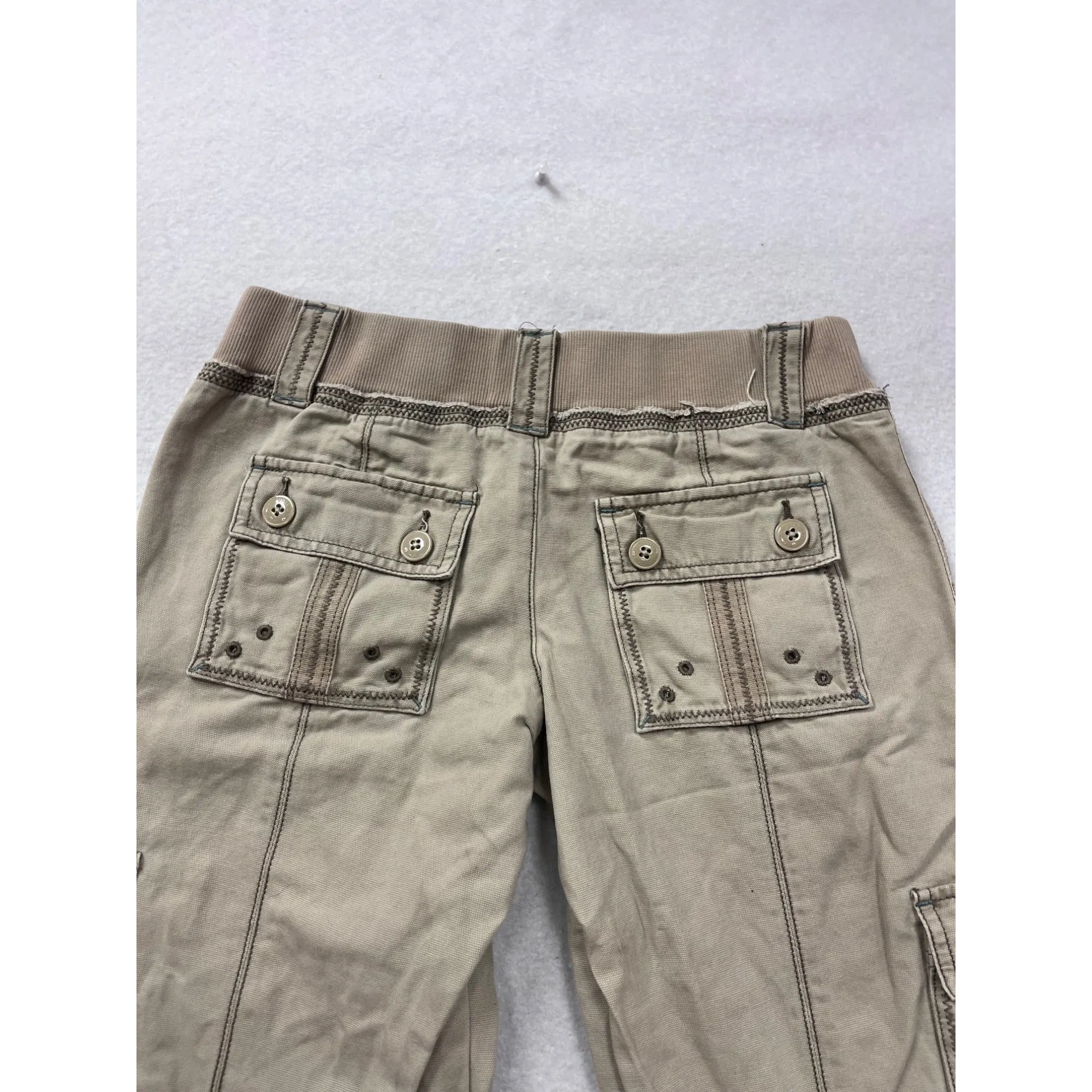 Mossimo Womens Low Rise Relaxed Cargo Pants Size 3 #8260