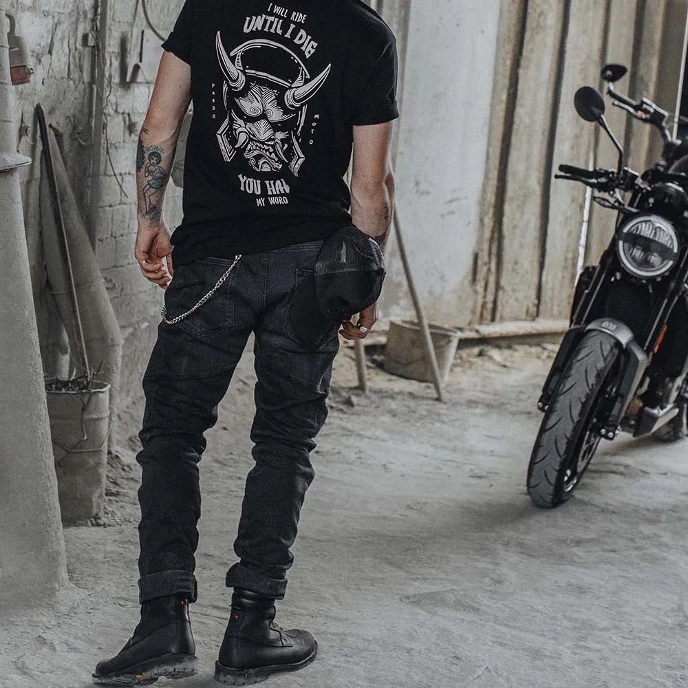 Motorcycle Jeans for Men - Cordura® and UHMWPE, BOSS DYN 01