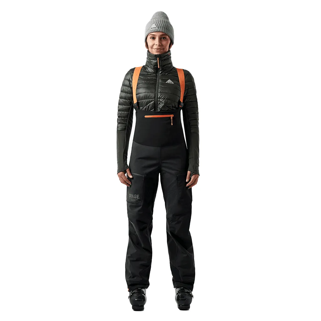 MTN-X Cliff 3L bib women's pants - Black