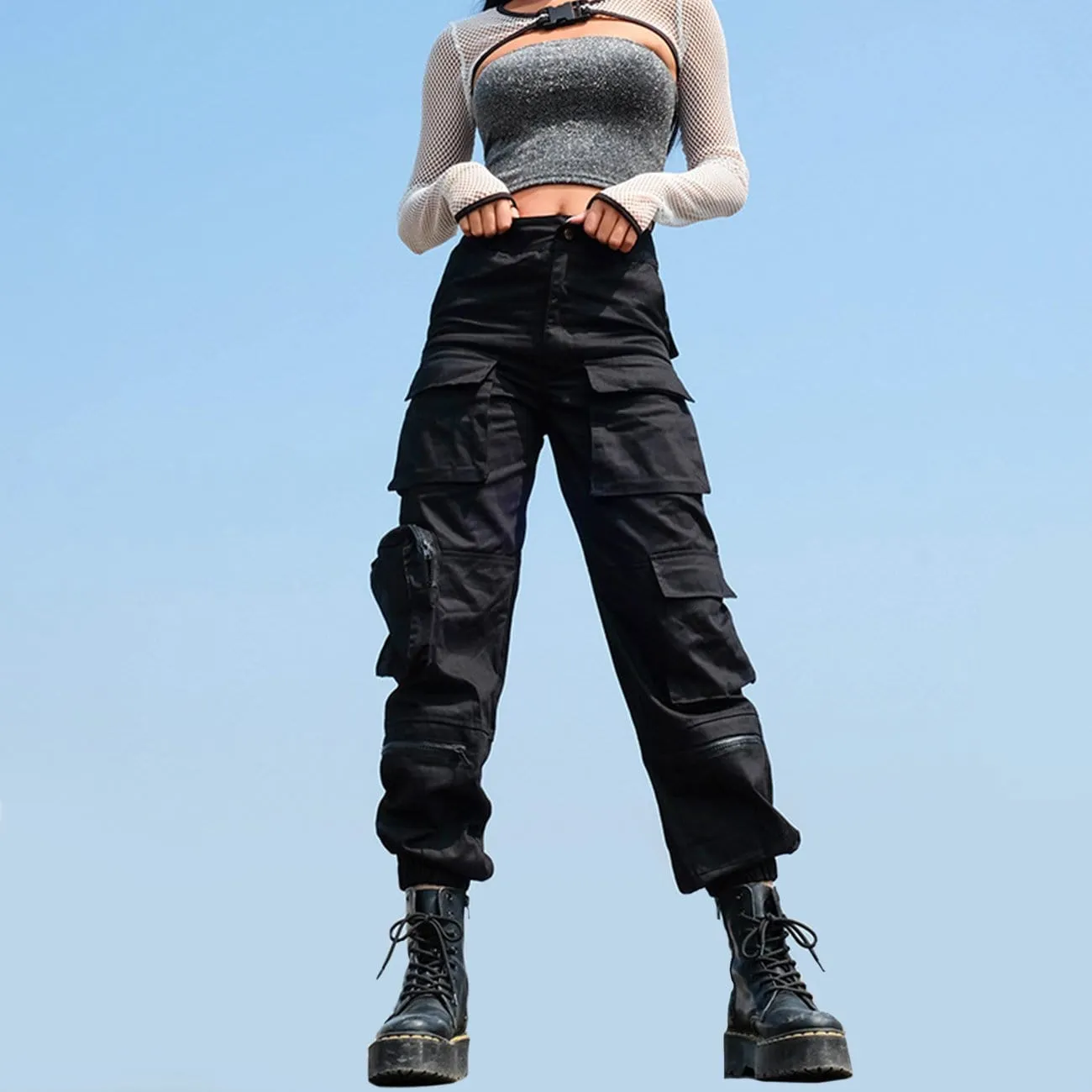 Multi Pockets Cargo Pants