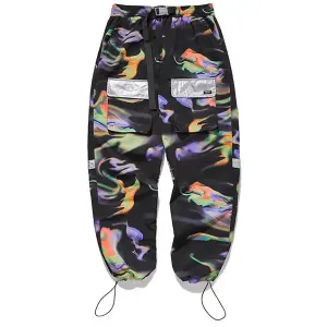 Multicolor Y2K Cargo Pants for a Festive Vibe