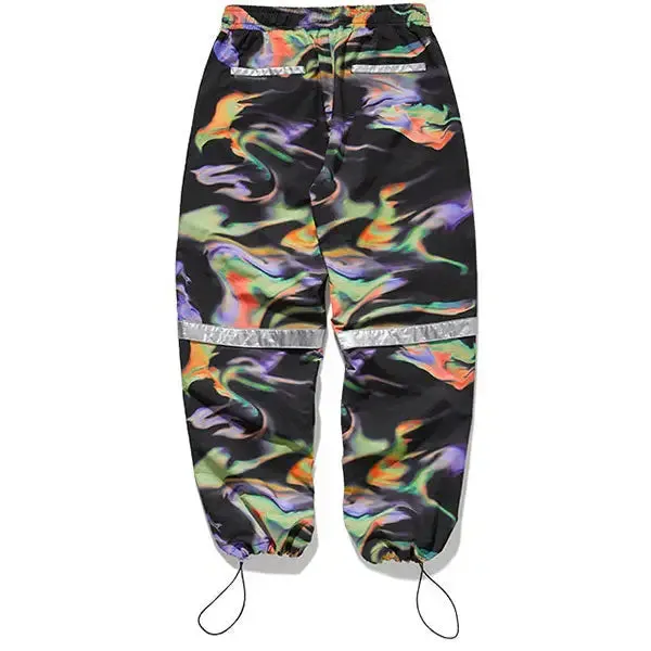 Multicolor Y2K Cargo Pants for a Festive Vibe