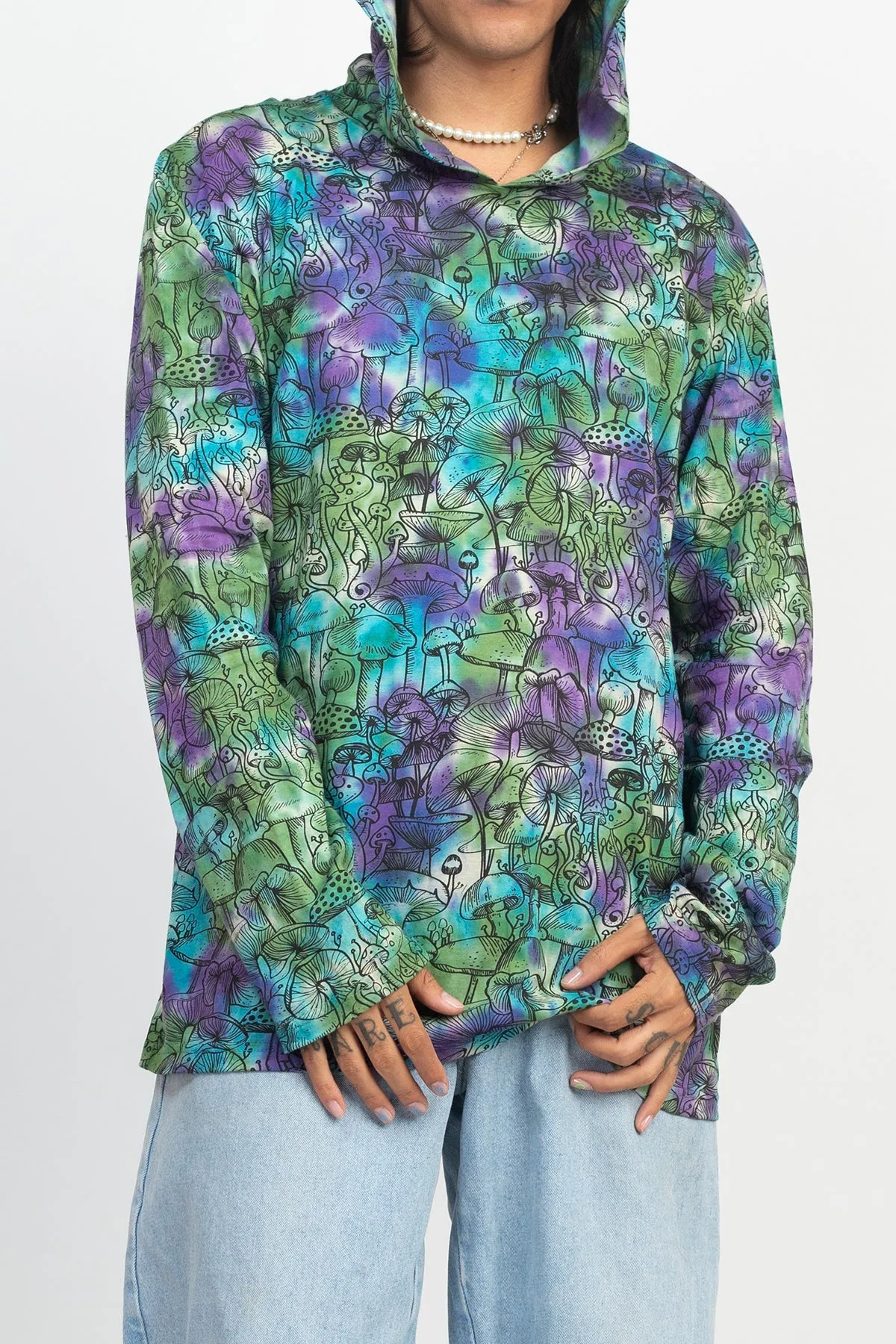 Mushroom Tie-Dye Hoodie