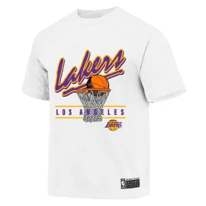 NBA Essentials LA Lakers Hamilton Vintage Tee - Vintage White