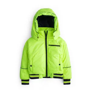 Neon Green Puffer Jacket