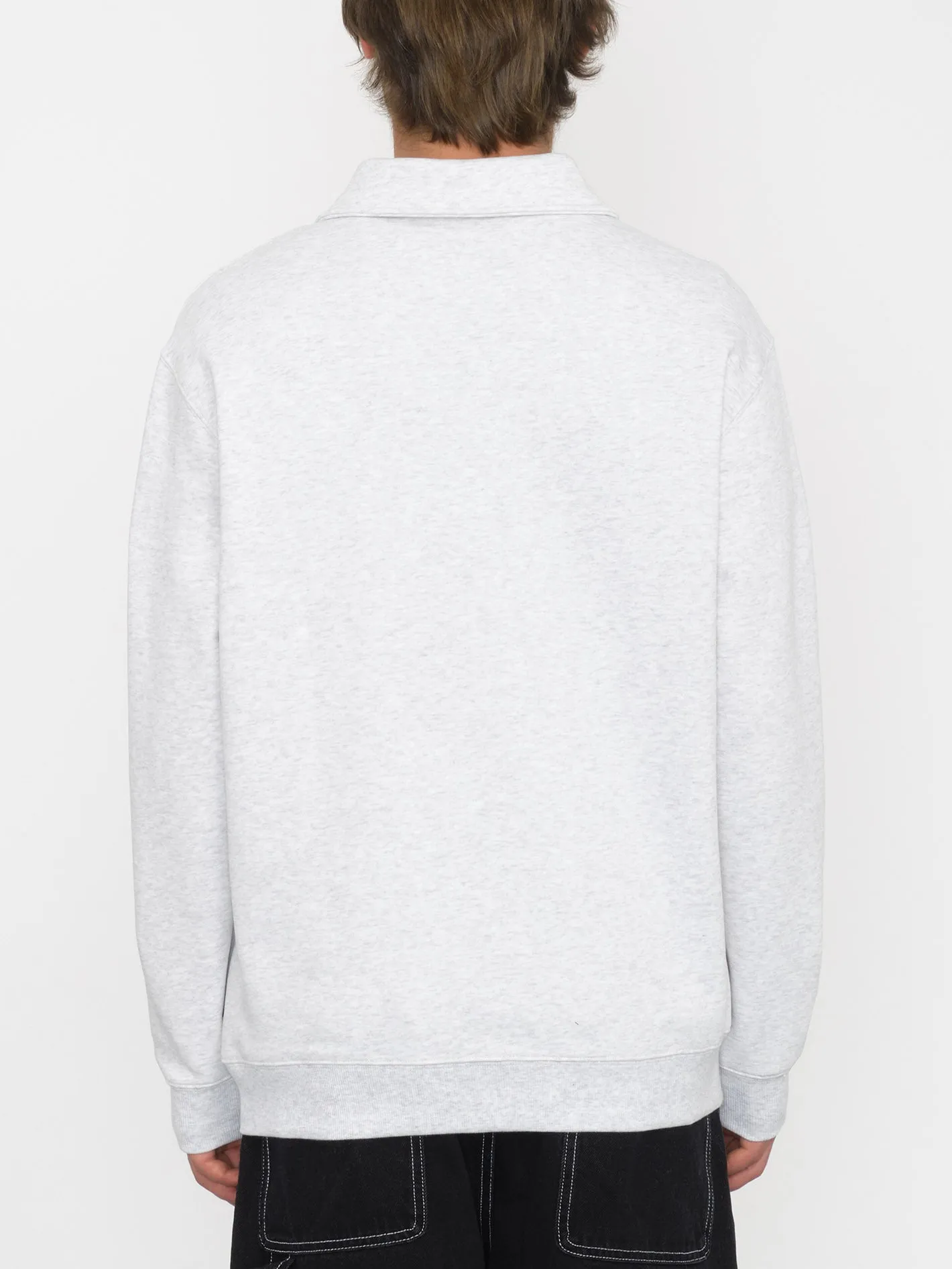 Nevermine Terry Sweatshirt - BONE HEATHER