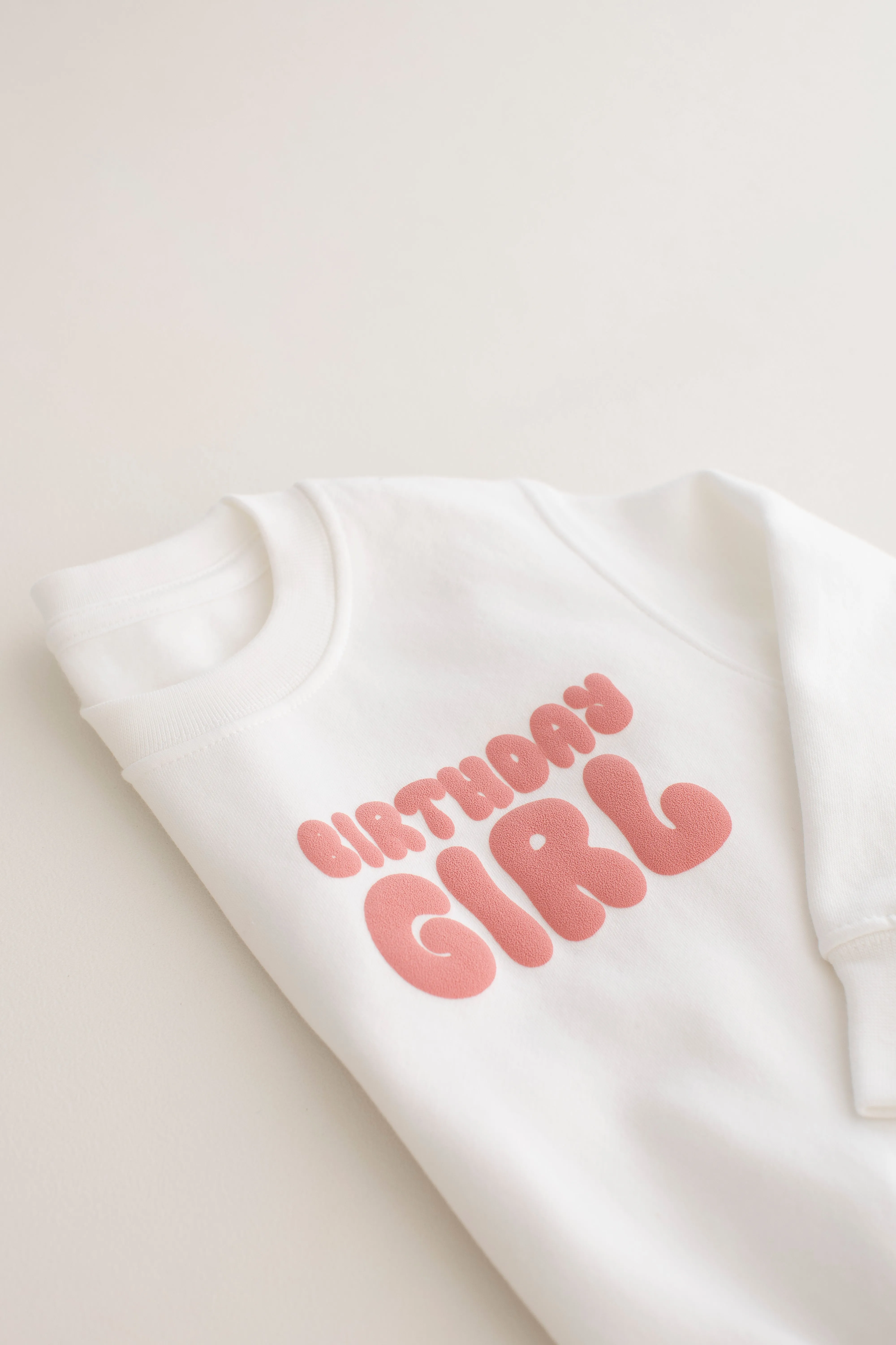 New Birthday Era Sweatshirt - Bubble print
