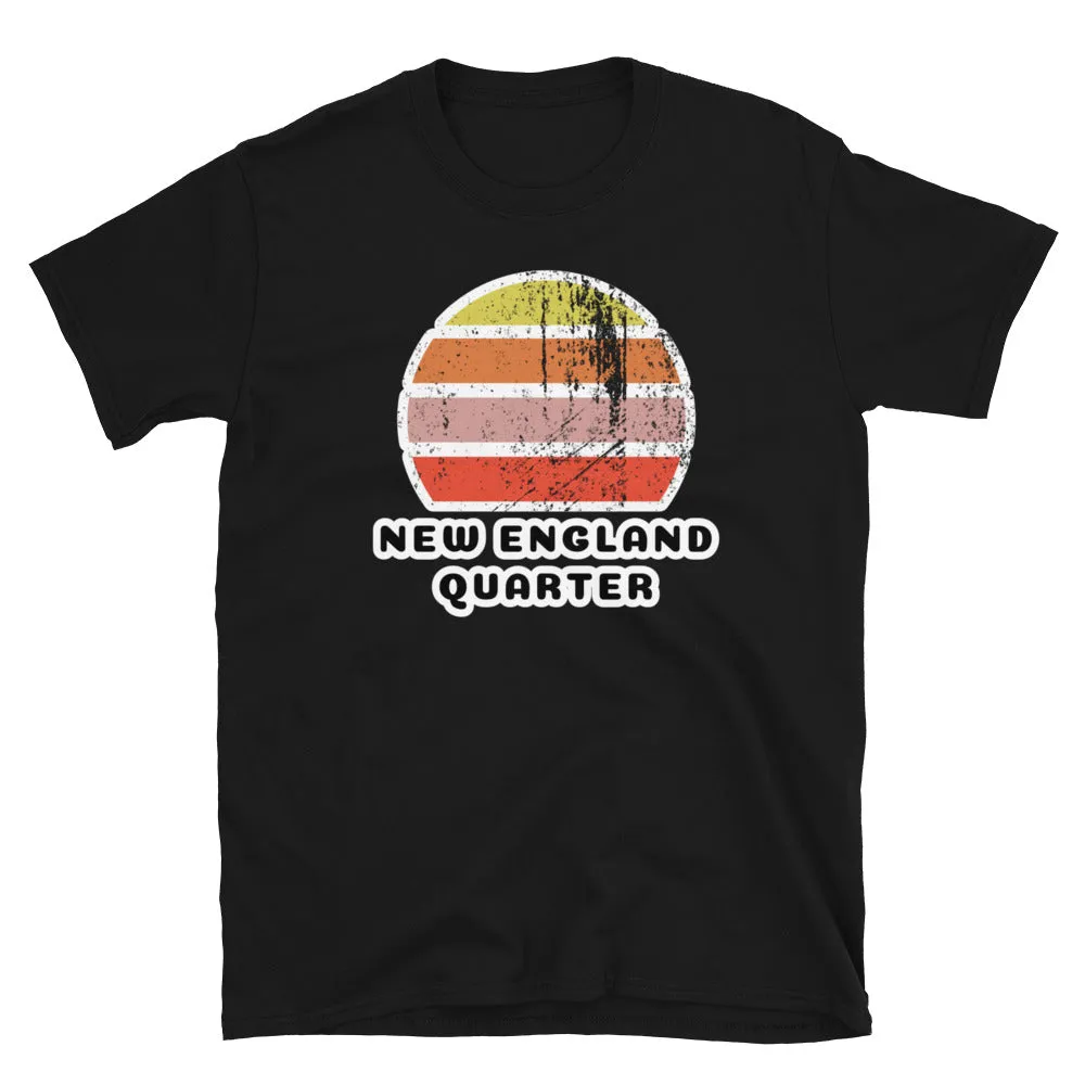 New England Quarter Vintage Sunset T-Shirt