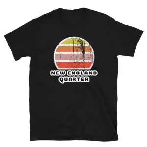 New England Quarter Vintage Sunset T-Shirt