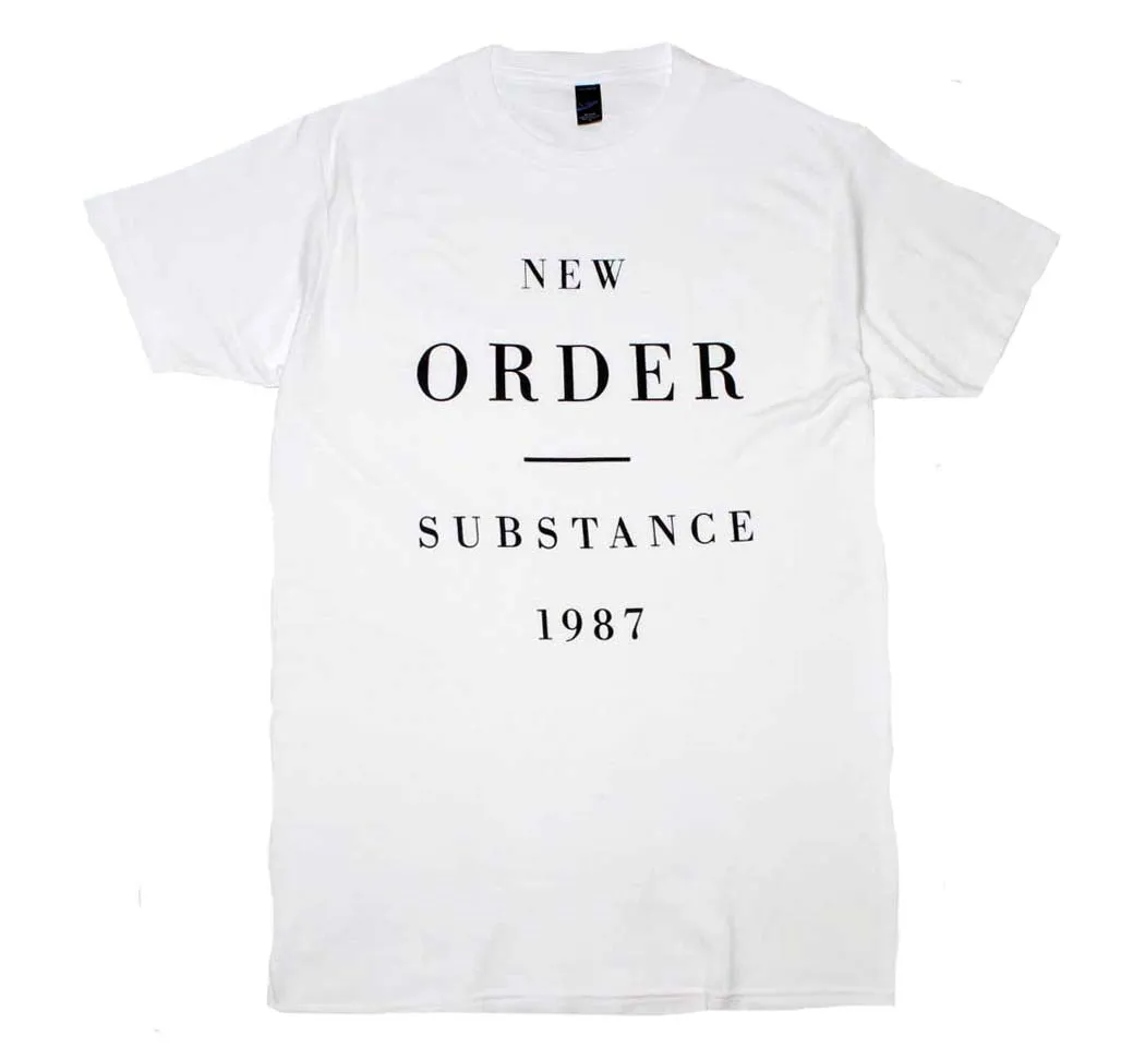 New Order Substance 1987 T-Shirt
