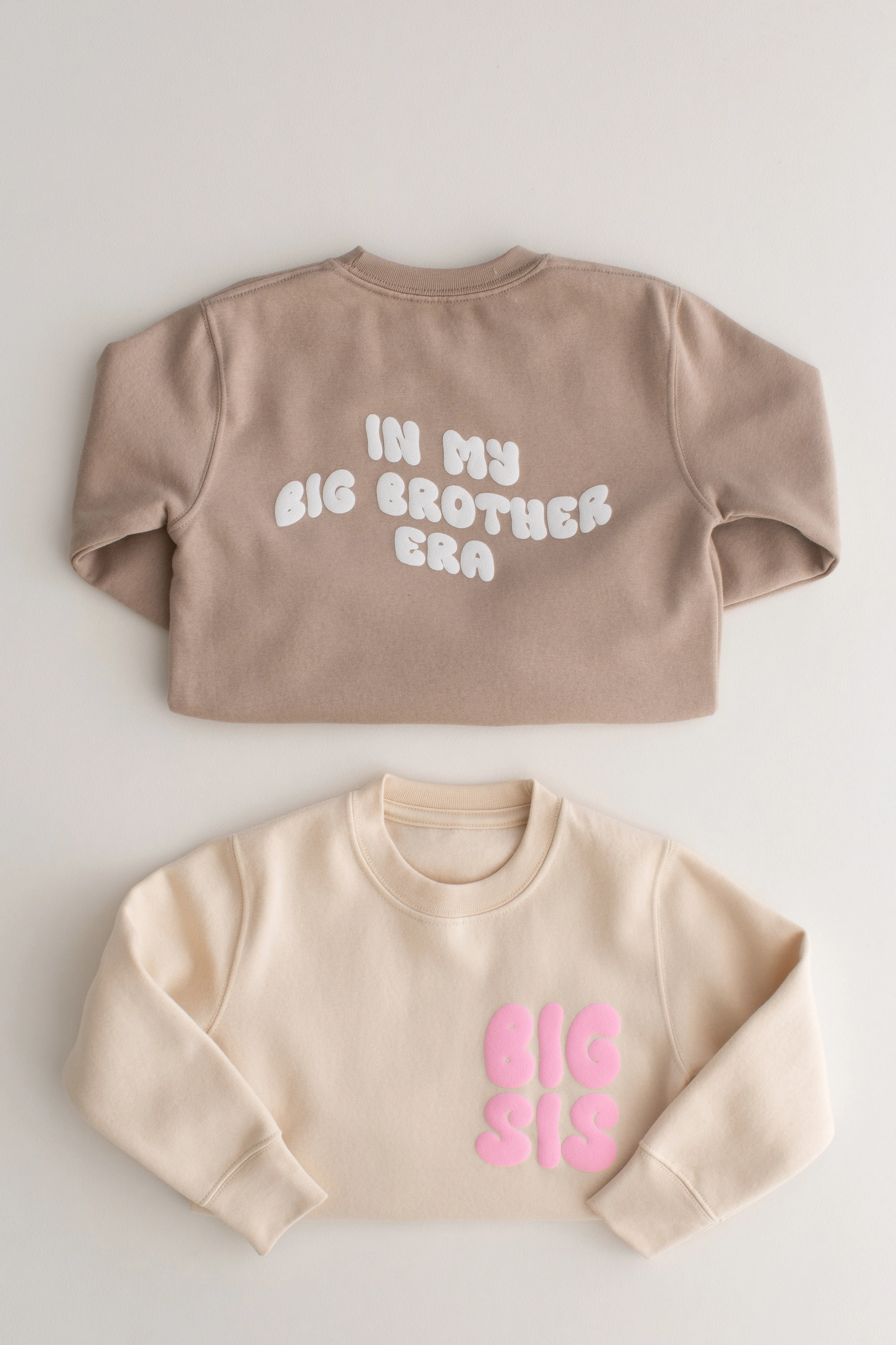 New Sibling Era Sweatshirt - Bubble print