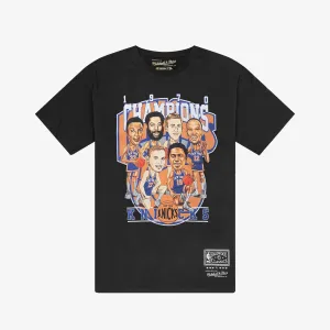 New York Knicks 1970 Champions Caricature Tee - Faded Black