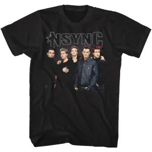NSYNC Stark Group Shot T-Shirt