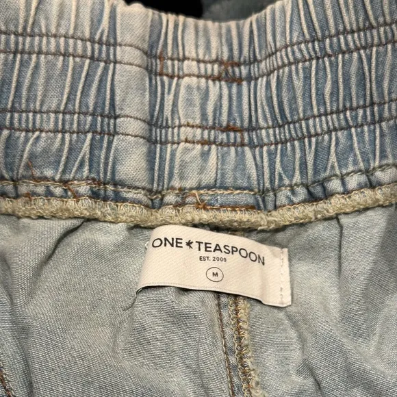 NWT One Teaspoon Denim Parachute Pants