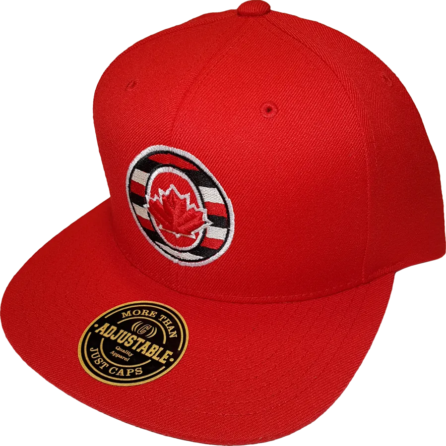 O-Canada Represent Red Snapback Cap