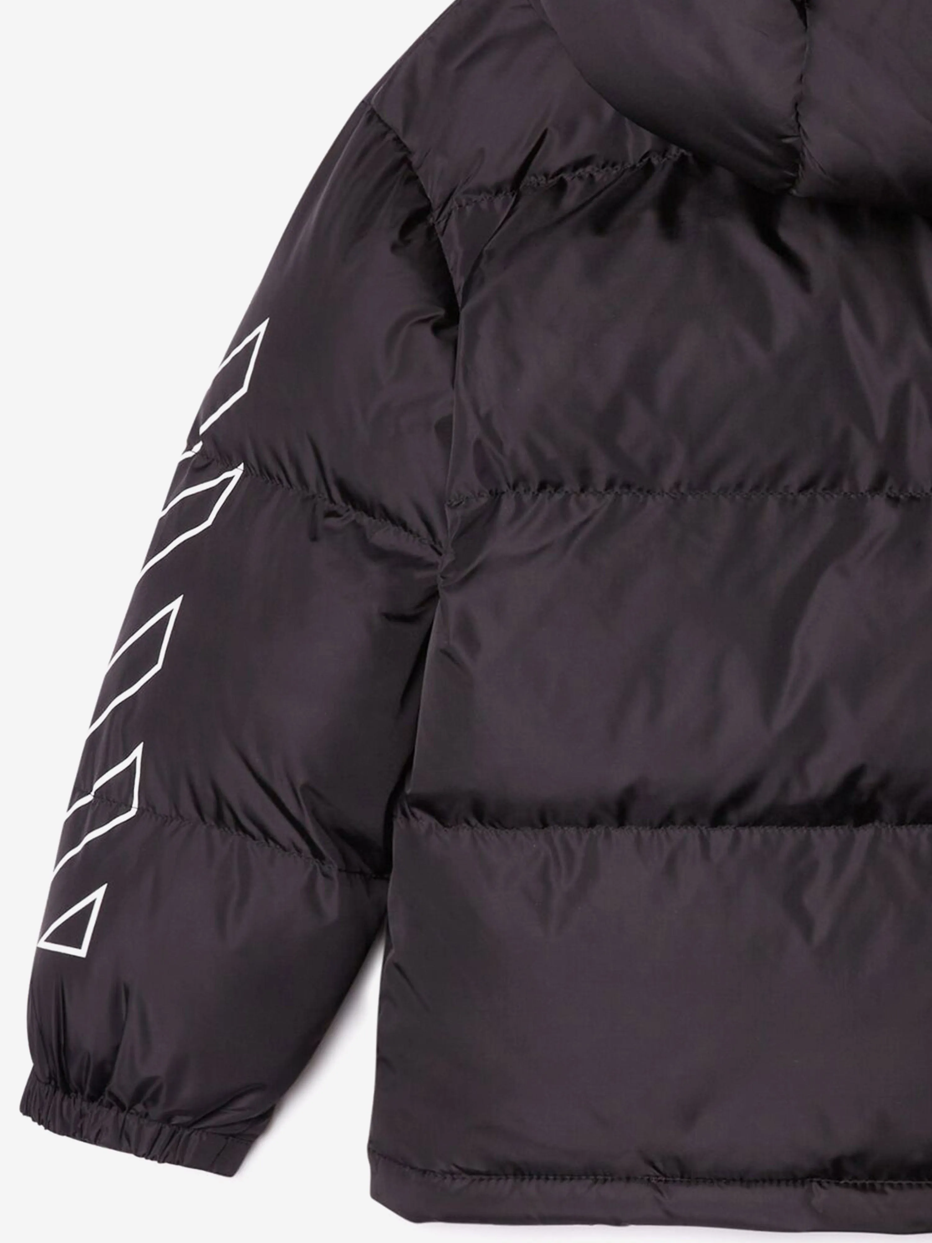 Off-White Kids Bookish Puffer Jacket in Black