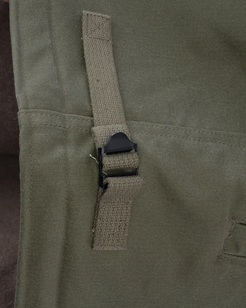 Oiled Whipcord A2 Deck Jacket - Army Green