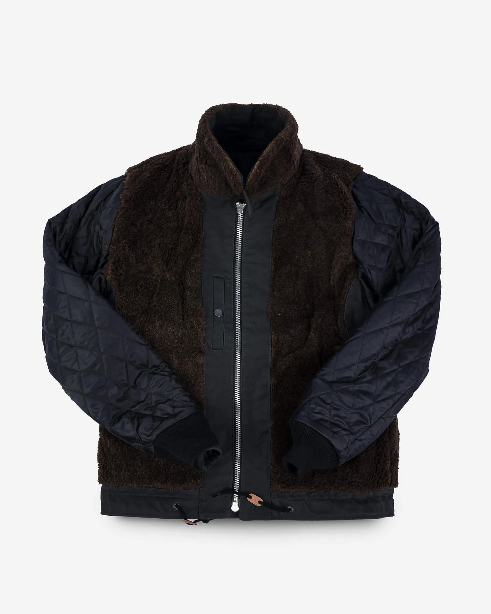 Oiled Whipcord N1 Deck Jacket - Black