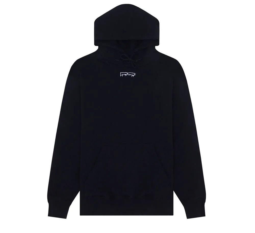 OUTLINE DRIP LITTLE LOGO HOODIE