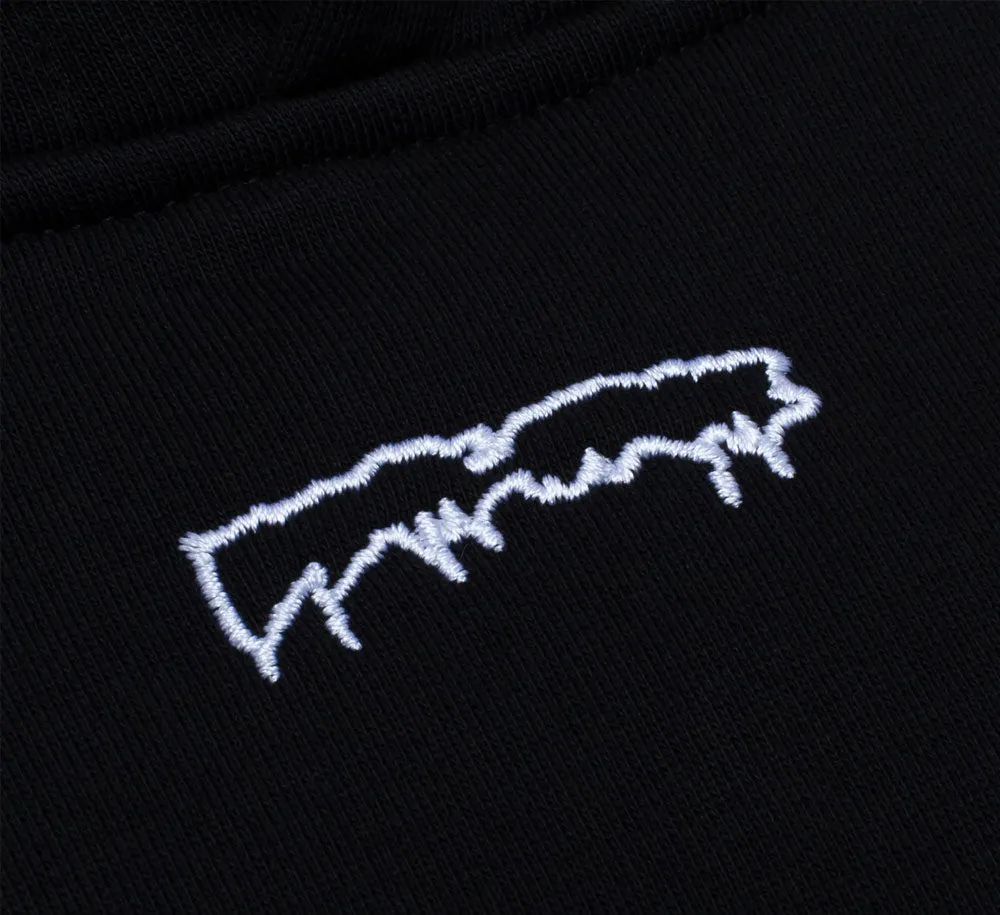 OUTLINE DRIP LITTLE LOGO HOODIE