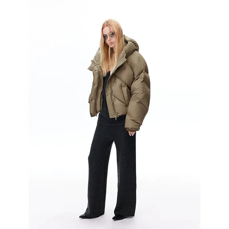 Oversized Hooded Puffer Jacket