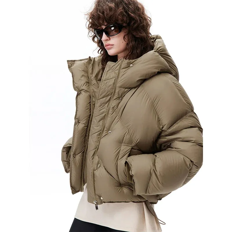 Oversized Hooded Puffer Jacket