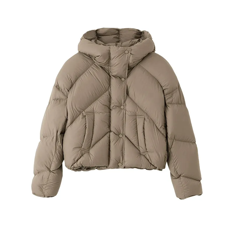 Oversized Hooded Puffer Jacket