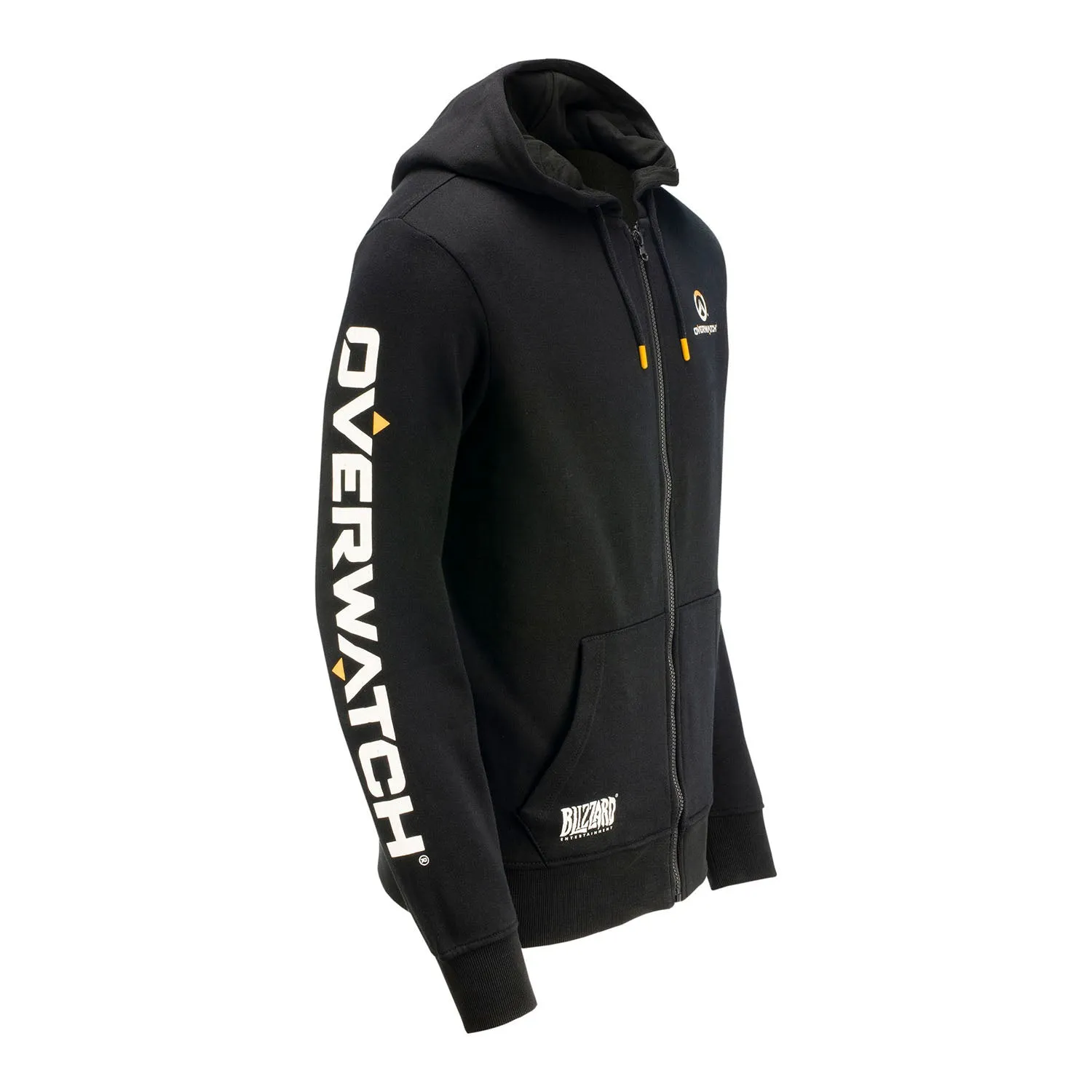 Overwatch Logo Black Zip-Up Hoodie