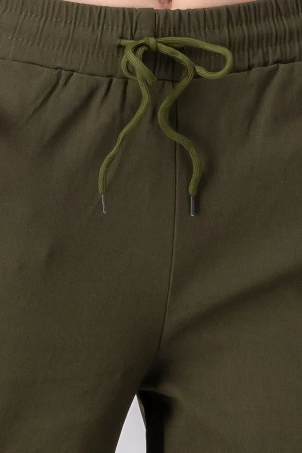 Pants cargo cintura elástica