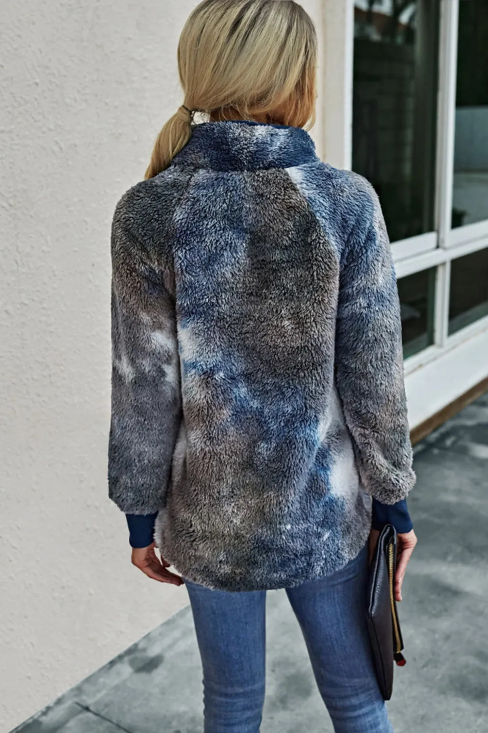 Patchwork  Tie-dyed Hoodies