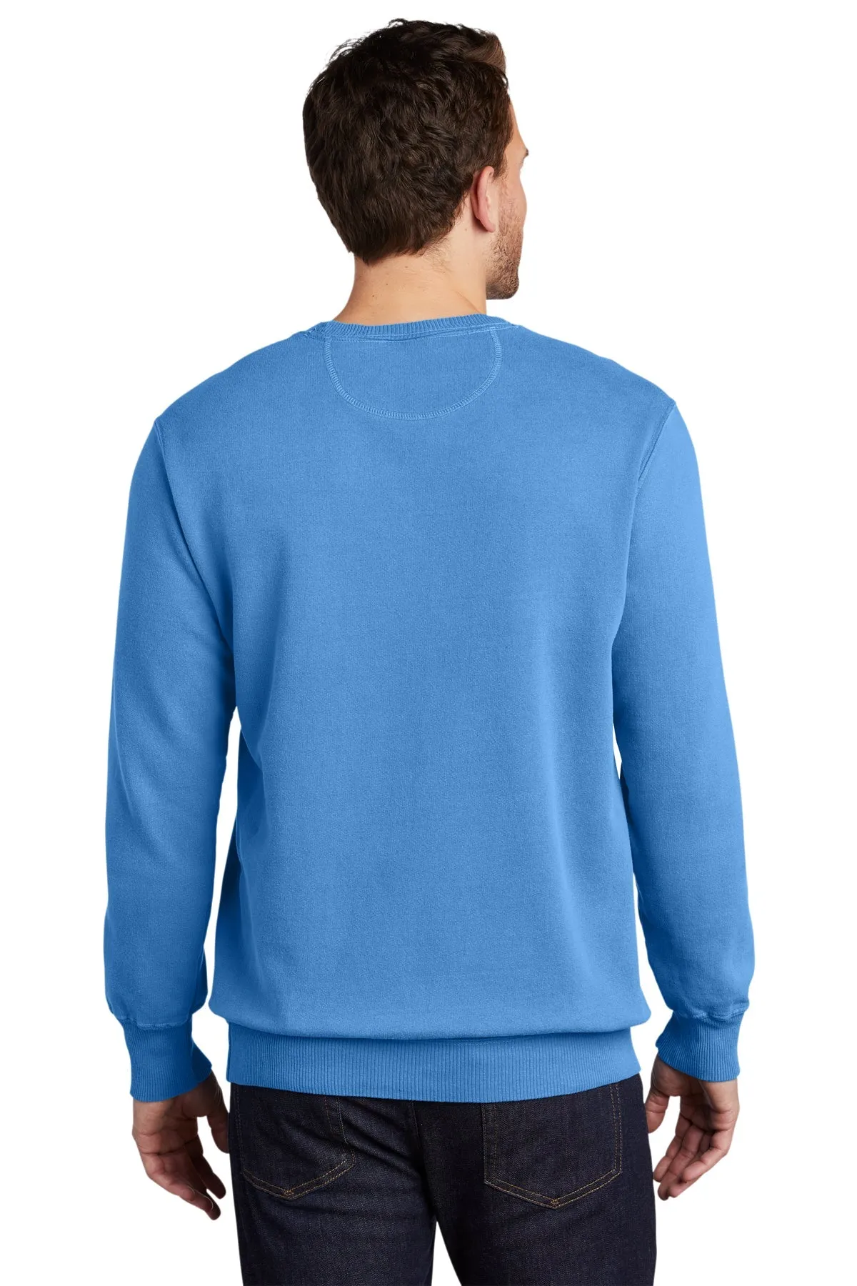 PC098 Port & Company® Beach Wash® Garment-Dyed Crewneck Sweatshirt - S-4XL