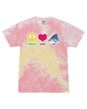 Peace, Love, Lax - Tie Dye Tee