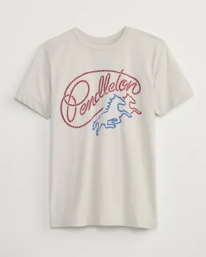 Pendleton Womens Western Rope Graphic Tee