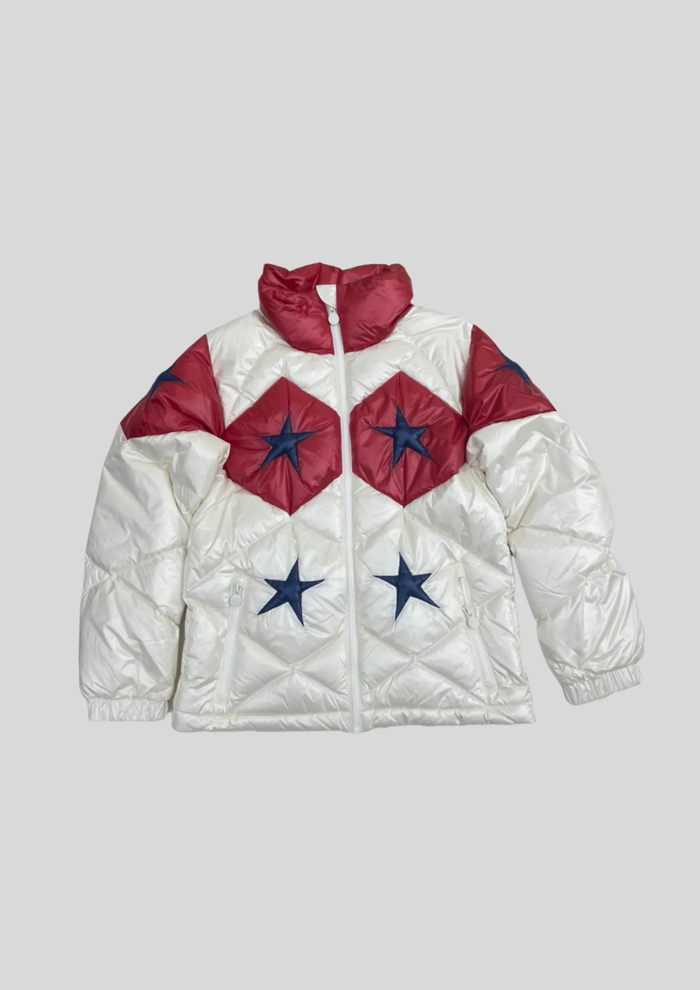 PERFECT MOMENT Diamond Quilted Star Puffer Kids