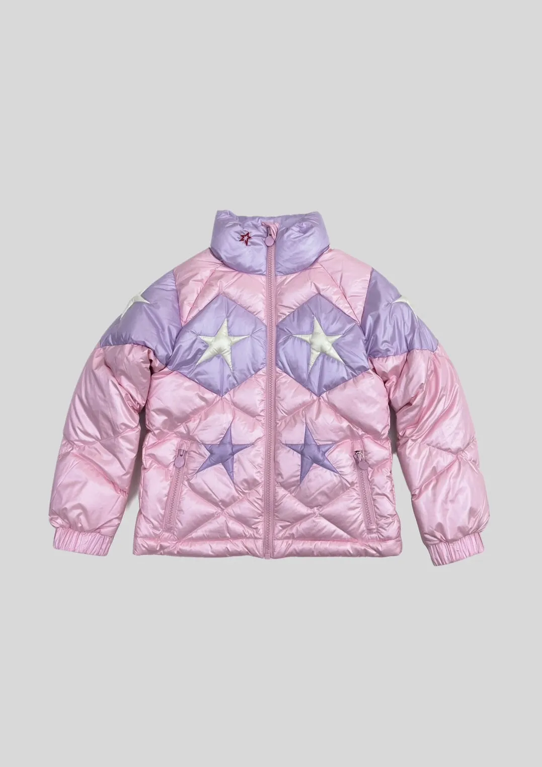 PERFECT MOMENT Diamond Quilted Star Puffer Kids