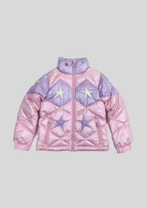 PERFECT MOMENT Diamond Quilted Star Puffer Kids