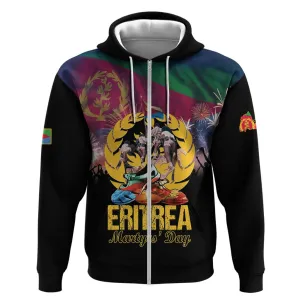 Personalized Eritrea Martyrs Day Zip Hoodie Never Forgot June 20 LT15
