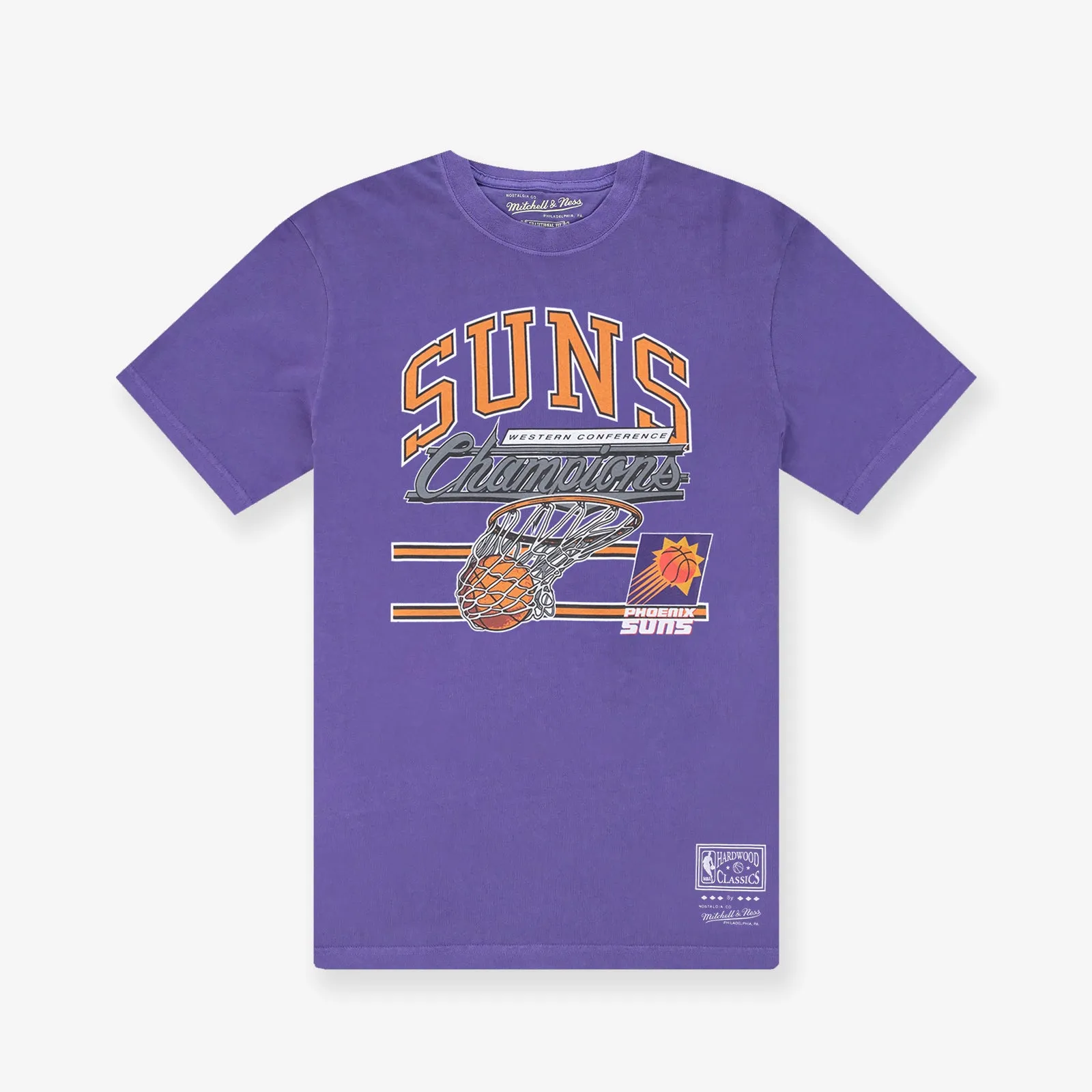 Phoenix Suns Hoop Tee - Faded Purple