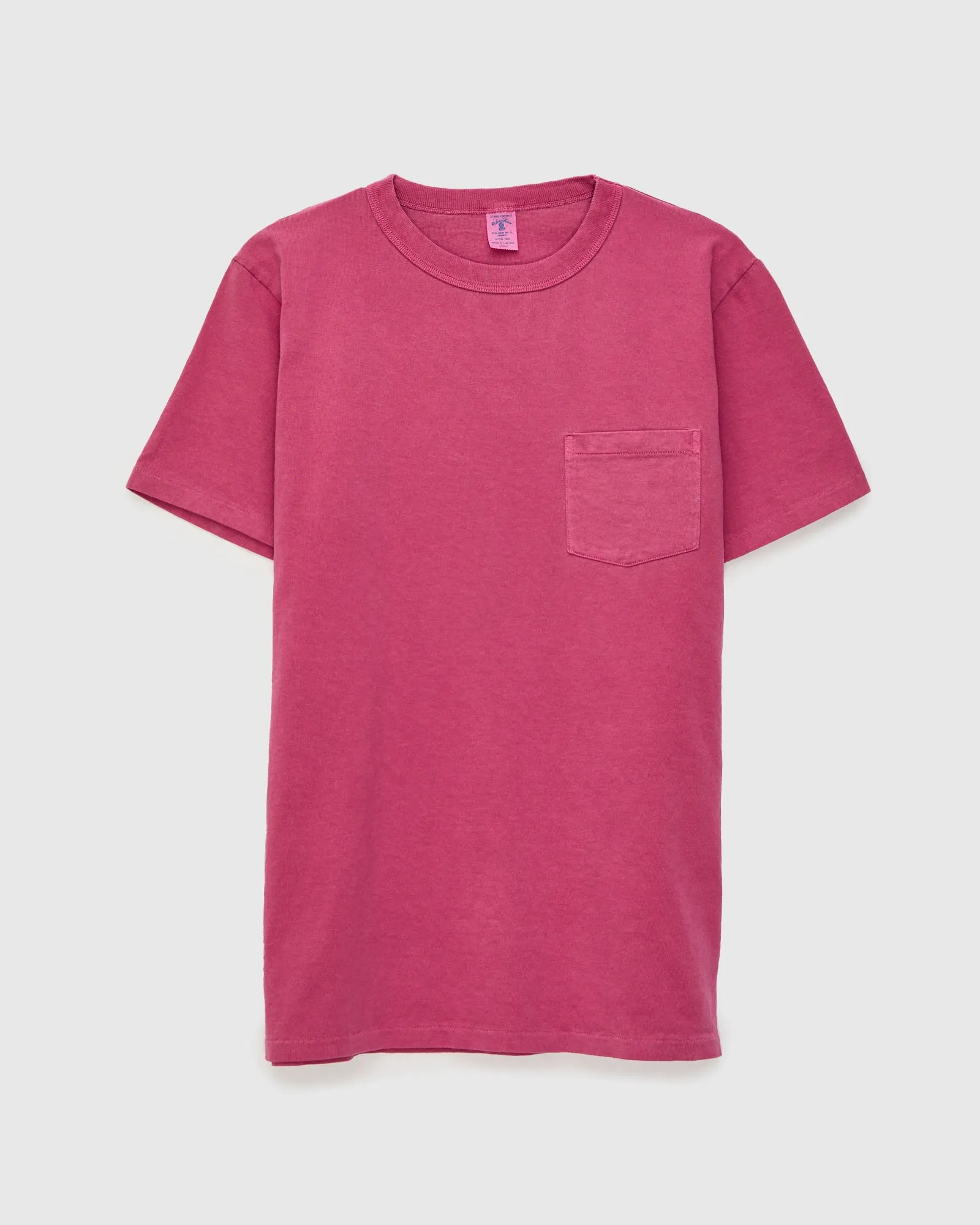 Pigment Dyed Pocket Tee in Regal Purple