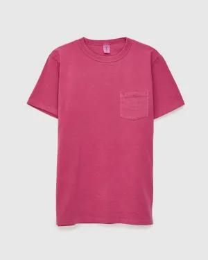 Pigment Dyed Pocket Tee in Regal Purple