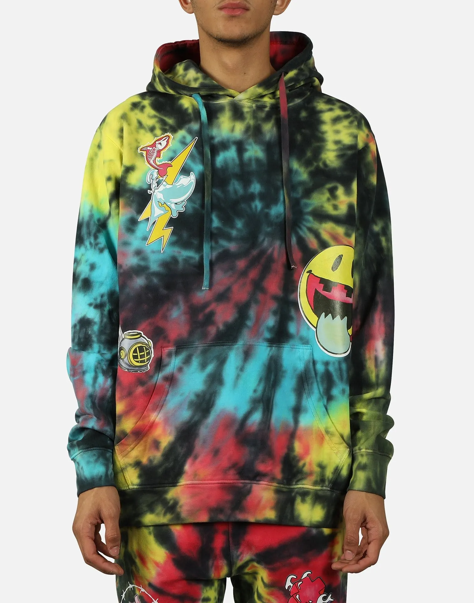 Pink Dolphin ALL GOOD LONG-SLEEVE HOODIE
