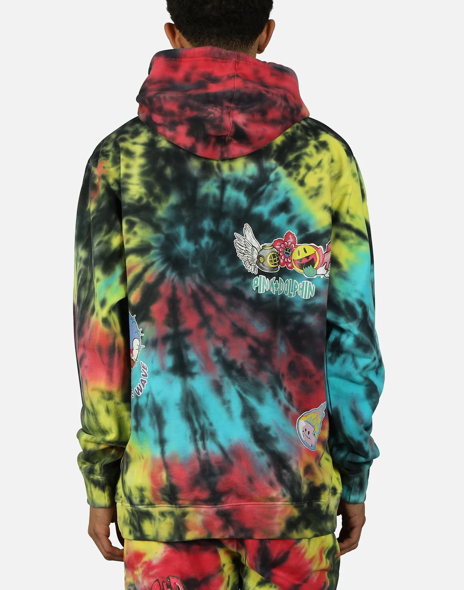 Pink Dolphin ALL GOOD LONG-SLEEVE HOODIE