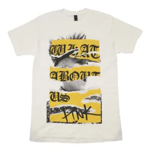 Pink What About Us Torn T-Shirt
