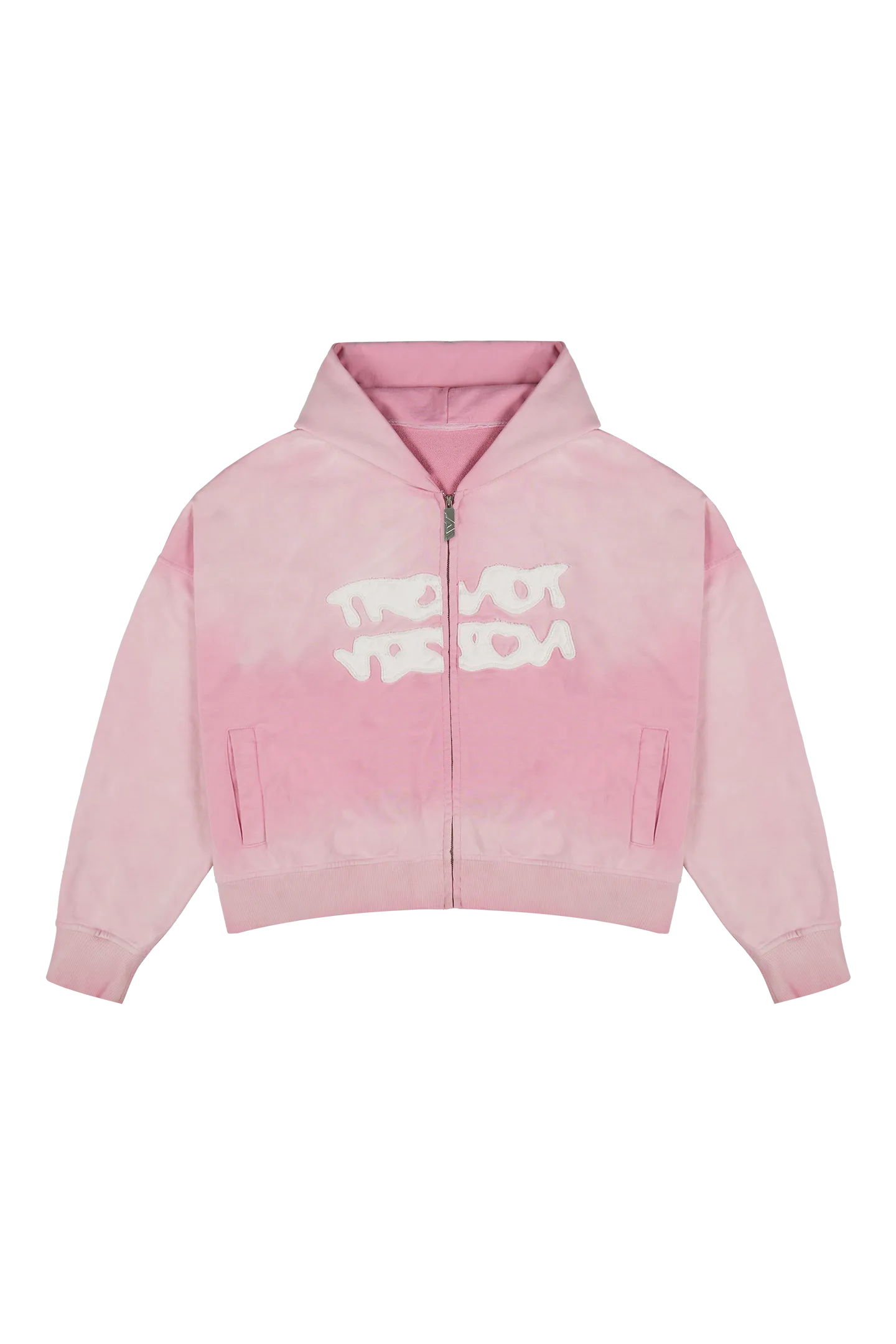 Pink Zip Up Hoodie