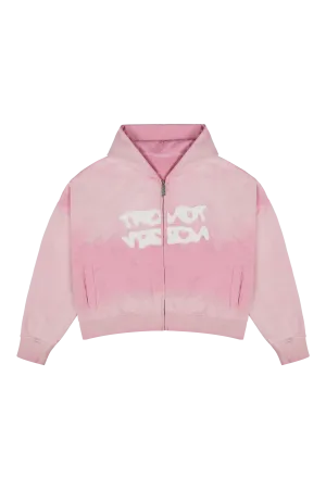 Pink Zip Up Hoodie