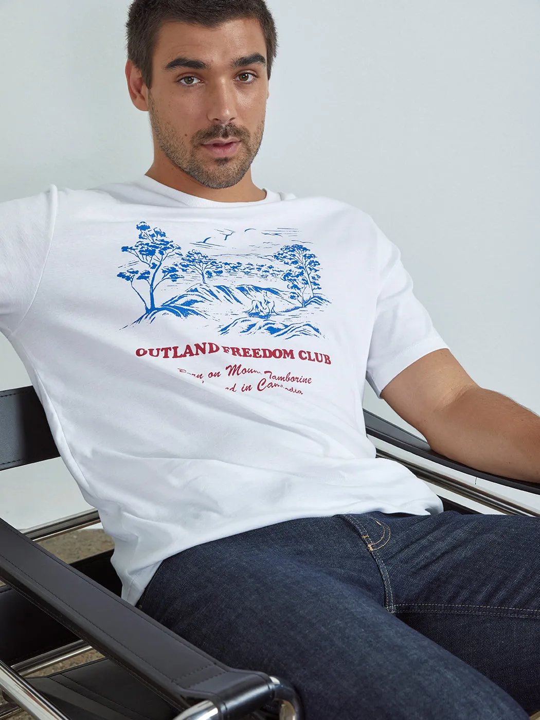 Placement Origins Tee White
