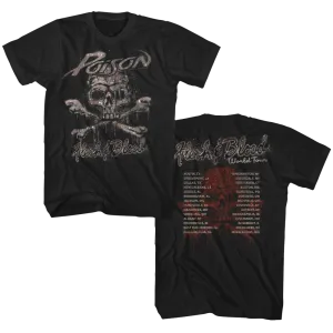 Poison Flesh and Blood World Tour T-Shirt