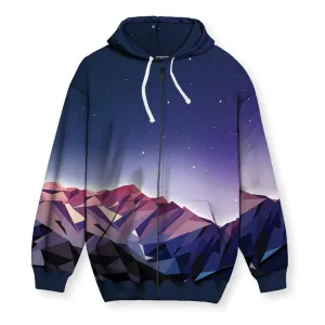 Poly Mountain Men's Zip-Up Hoodie